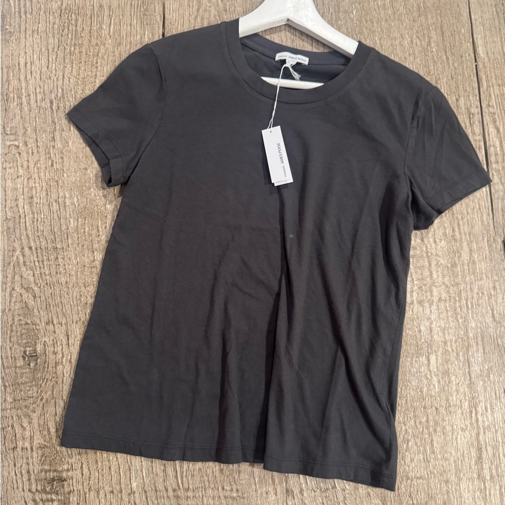 James Perse Little Boy Tee Shirt In Carbon. — image 5 of 5